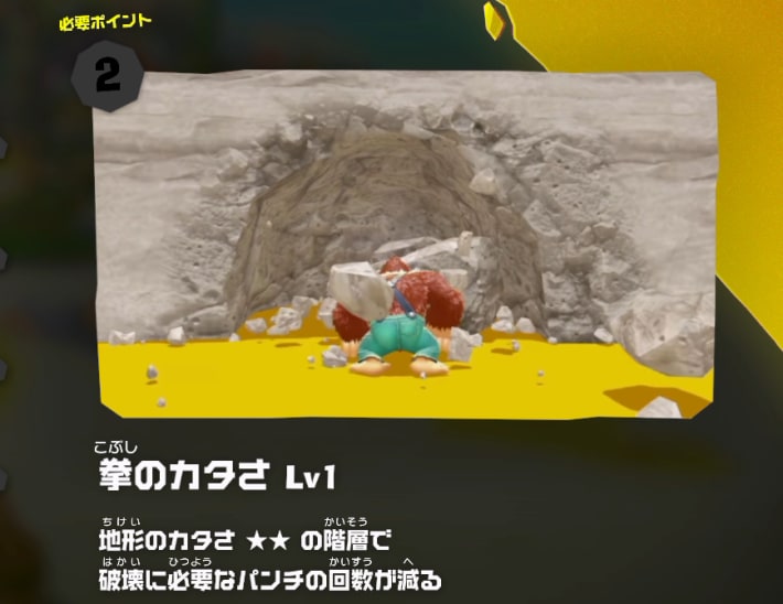 拳のかたさ