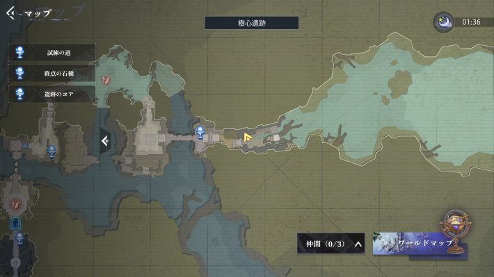 古代巨樹の宝箱10_マップ