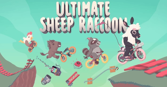 8人同時プレイが体験できる『Ultimate Sheep Raccoon』の体験版が配信決定！の画像