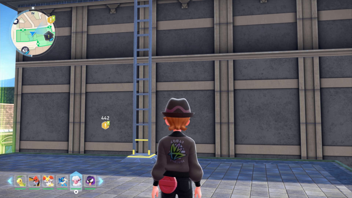 ポケモンZAの再度はしごで上層に行くとクリア