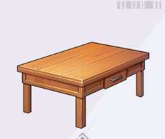 シンプルな作業机