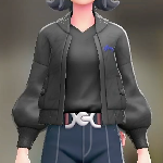 ポケモンZAのブルゾン＆Tシャツセット(シグネチャーブラック/ビビッドブラック)