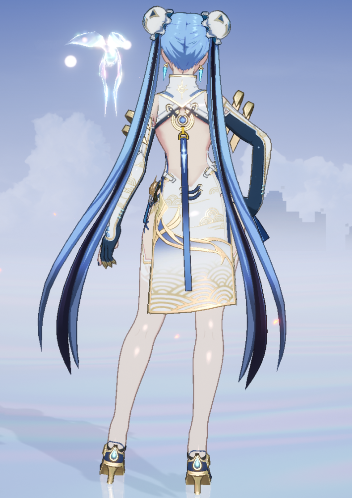 大空の祝福の背面画像