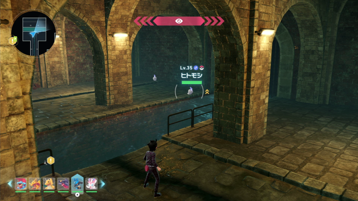 ポケモンZAのヒトモシ