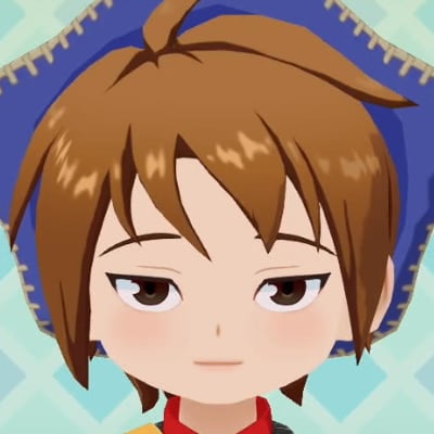 牧場物語 風のグランドバザールの顔立ちO