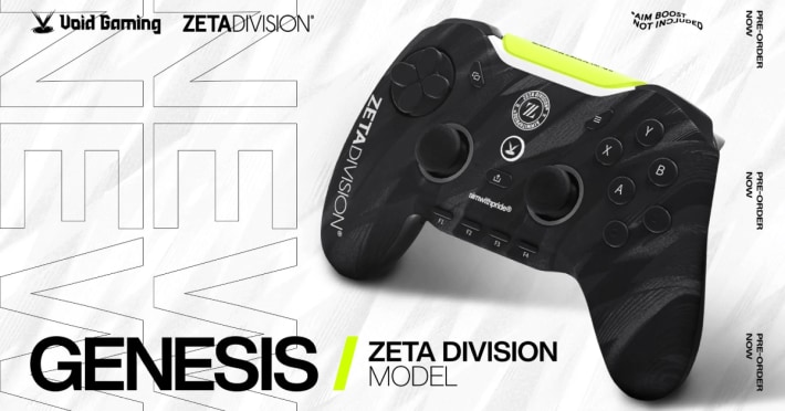 Void GamingとZETA DIVISIONのコラボコントローラー、先行予約を開始！の画像