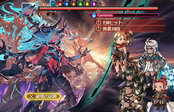 グラブルのヴェルサシアの破壊の試練