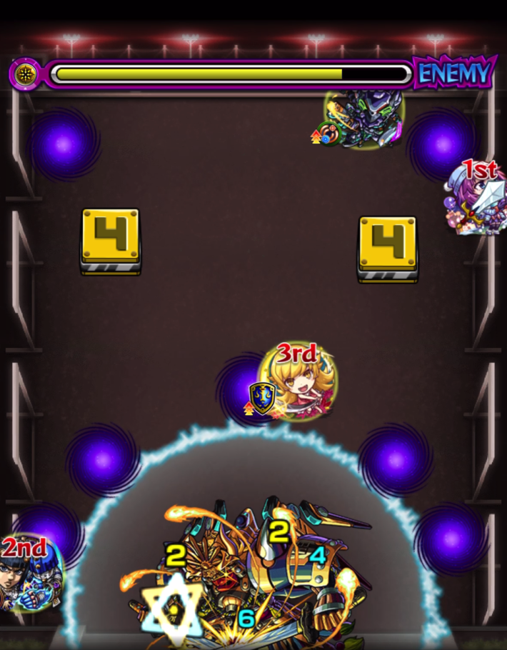 死屍累生死郎【超究極】のステ2_クロスドクロ後