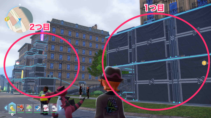 ポケモンZAのアスレチックの見た目