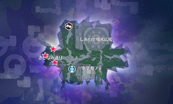 あの日見た花の名前マップ