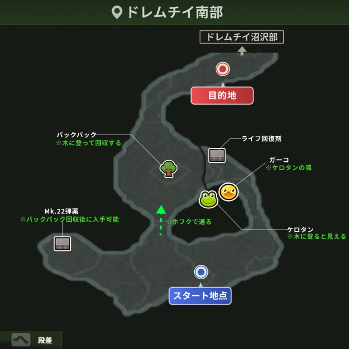 ドレムチイ南部_攻略
