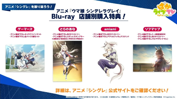 生放送『ぱかライブTV Vol.54 本能を解放だ！新育成シナリオ公開スペシャル！』情報まとめの画像