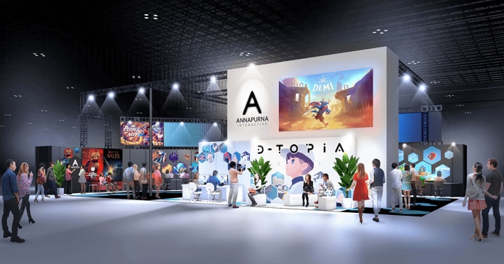 Annapurna interactive ブース