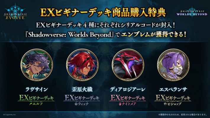 シリアルコード一覧と入力方法の画像