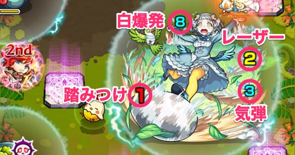 ボスの攻撃パターン