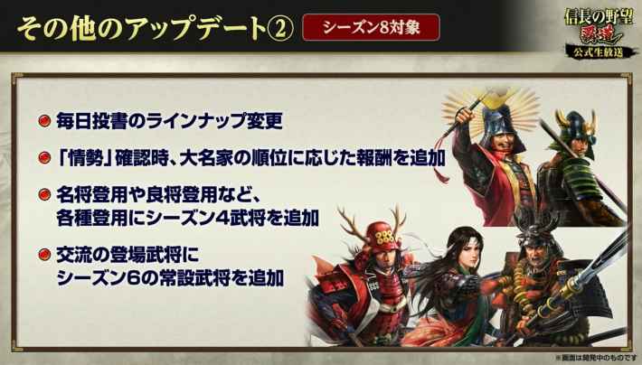 その他のアップデート②