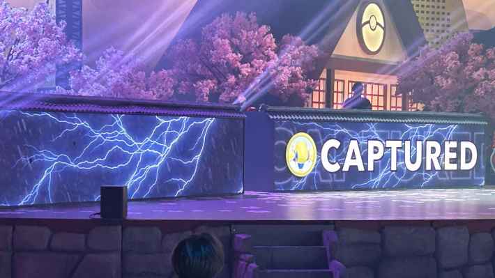 メインステージの特別な演出