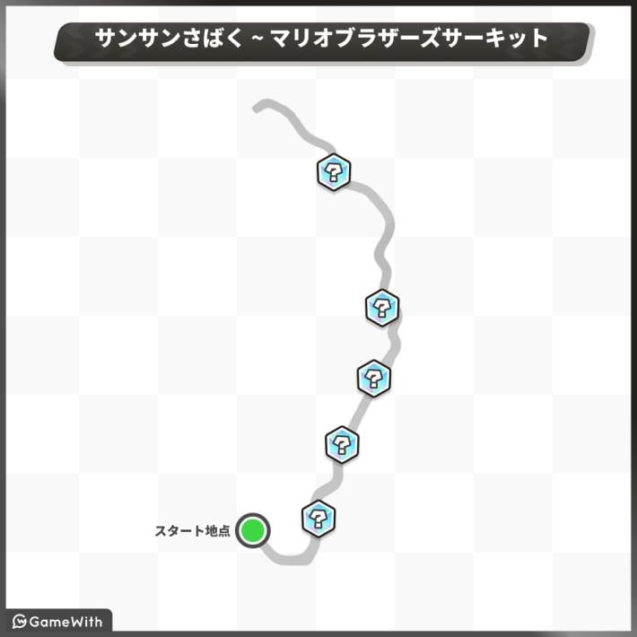 パワフルラリー_サンサンさばく~マリオブラザーズサーキット