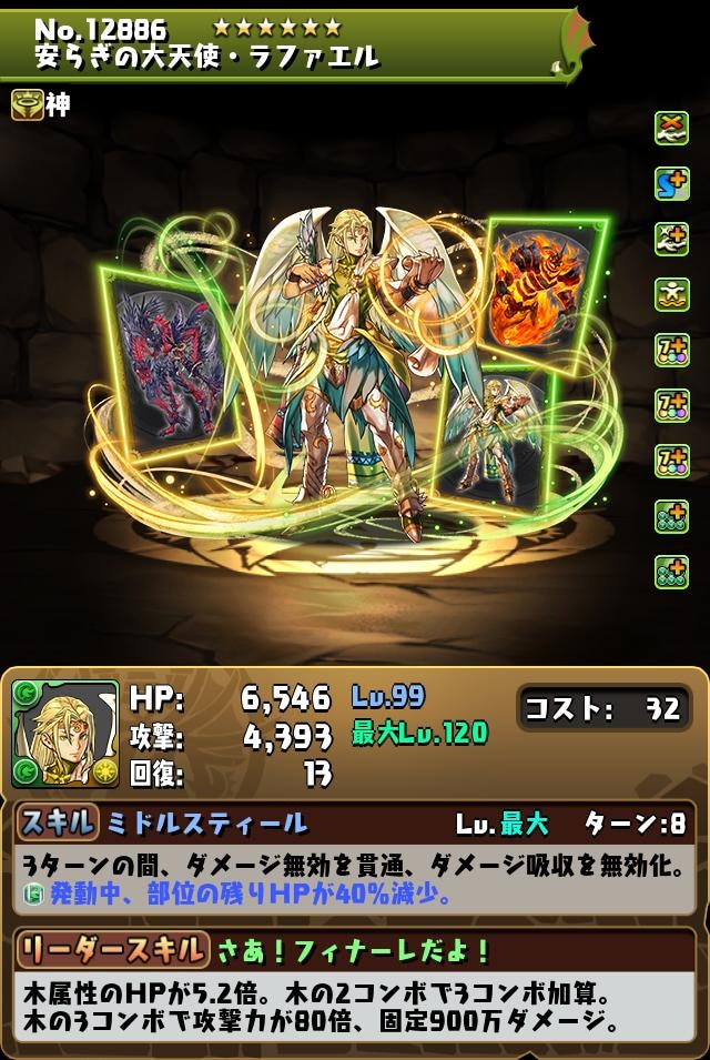 パズドラのラファエル