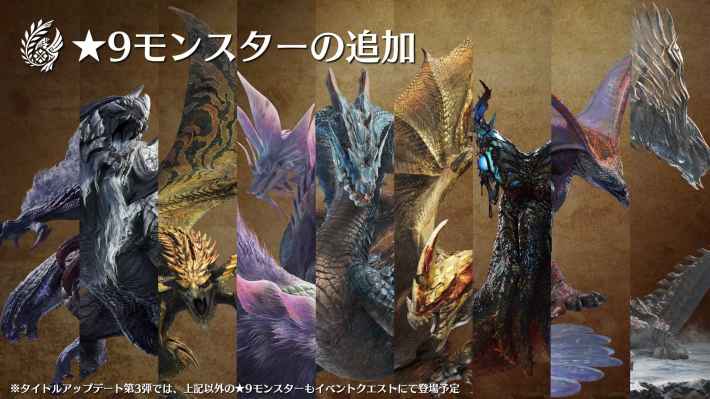 モンハンワイルズの星9モンスター
