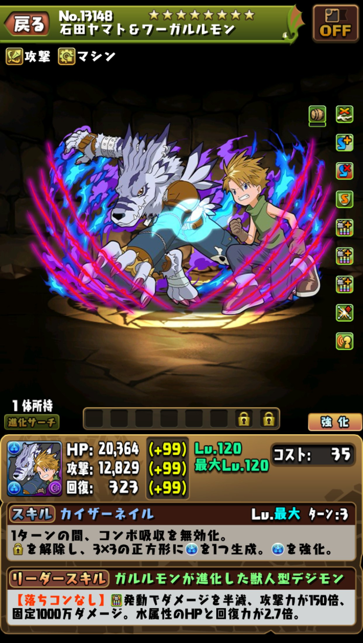 石田ヤマト&ワーガルルモン