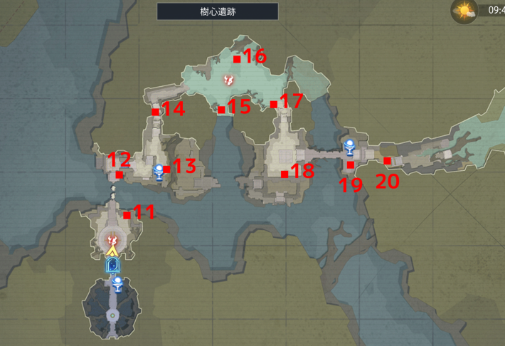 2.樹心遺跡【カード】