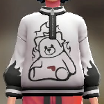 ポケモンZAのポケモンプリントスウェット(キテルホワイト)
