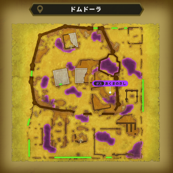 ドラクエ1リメイクのあくまのきしの場所