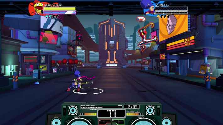 コントローラー破壊必須！？手に力が入りまくる対戦エクストリームスポーツゲーム『Lethal League Blaze(リーサルリーグブレイズ)』の画像