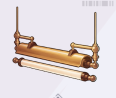 ブラス製蛍光灯