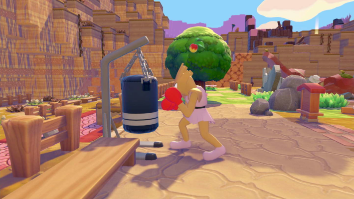 으르렁거리는 마하의 주먹