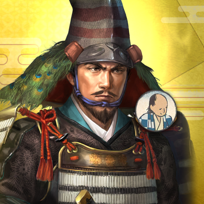 【街道武将】毛利元就のイラスト