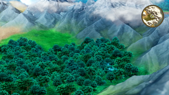 ドラクエ1リメイクの岩泣き島の南東の森