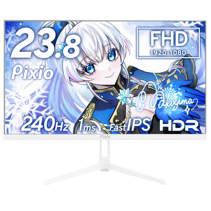 Pixio、240Hz対応の新ゲーミングモニター『PX249WAVE』を発表 - ゲーム