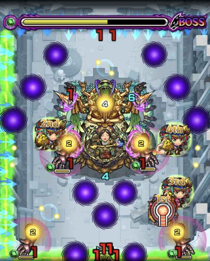 破界の星墓【シャンバラの星墓】のボス3クロスドクロ後