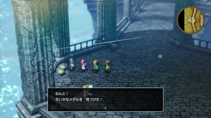 ドラクエ2リメイクの雨のほこら5階小さなメダル場所詳細