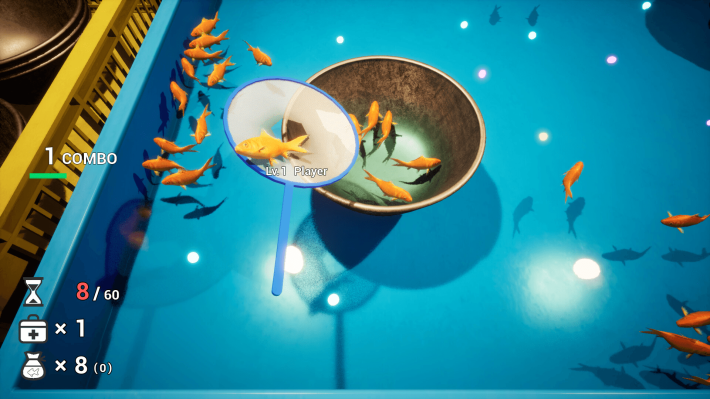 マルチプレイアクション『金魚すくいバトル』がSteamにて配信開始！ハイスコアを目指して金魚をゲット！