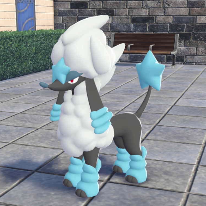 ポケモンZAのトリミアンカットのスター