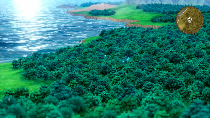 ドラクエ1リメイクのガライ周辺の南の森