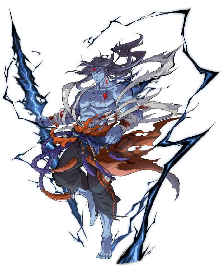 魔人皇甫シンの立ち絵