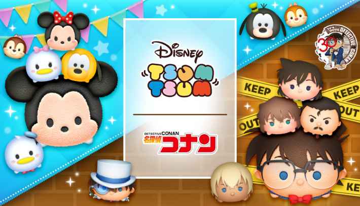 LINE：ディズニー ツムツム』TVアニメ30周年「名探偵コナン