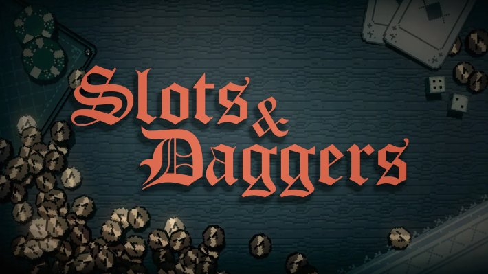 レトロファンタジーなローグライトスロットバトル『SLOTS & DAGGERS』配信開始！