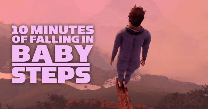 「壺おじ」こと『Getting Over It』の制作者が関わる新作アクション『Baby Steps』10分間におよぶゲームプレイトレーラーを公開！の画像
