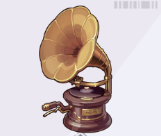 クラシックな蓄音機