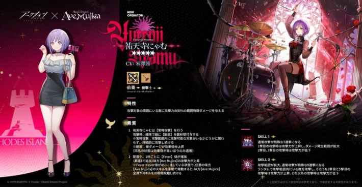 アークナイツ」×『BanG Dream! Ave Mujica』コラボイベント開催
