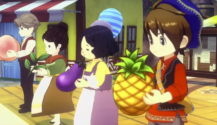 牧場物語 風のグランドバザールのお祭り