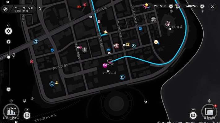 Le rallye sauvage du boulevard fantomatique — Map