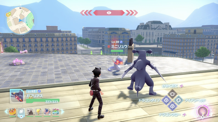 ポケモンzaのオヤブンミニリュウの現地画像