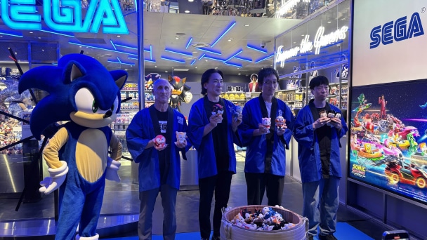「SEGA STORE TOKYO」のオープニングセレモニーにが開催！かわいい＆かっこいい限定グッズなどが豊富に揃うの画像