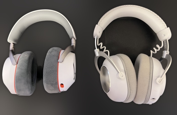 MMX 100 wireless 普段のヘッドセットと比較